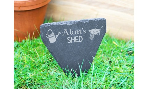 Personalised Shed Garden Marker